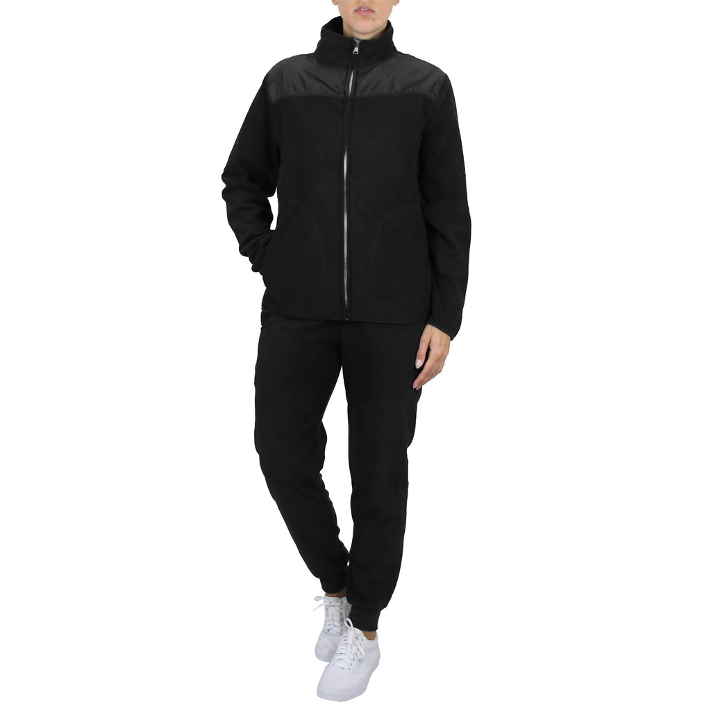 2-Piece: Women's Fashion Sweater and Jogger Polar Fleece Matching Set
