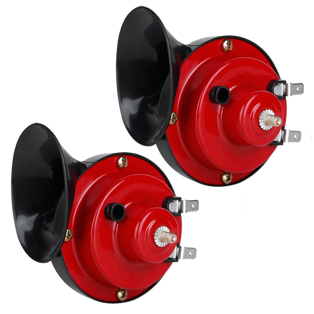 2-Pieces: 115DB Car Snail Horns 12V