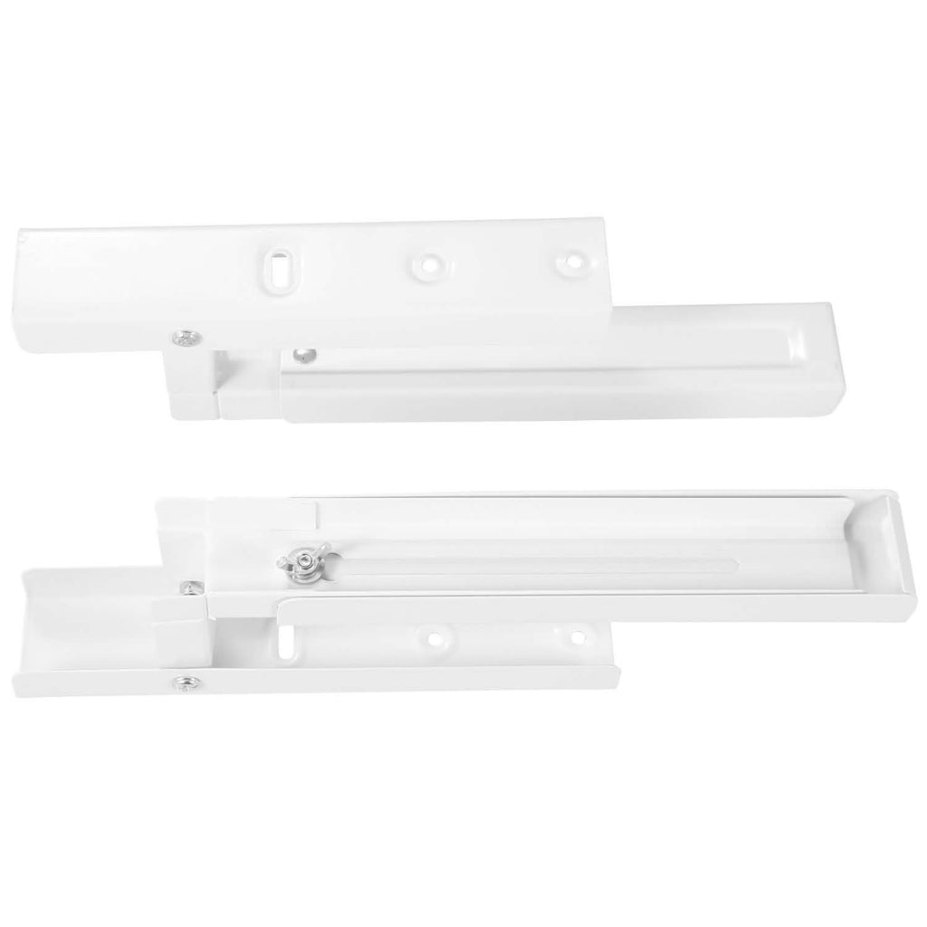 2-Pieces: Adjustable Wall Mount Microwave Brackets