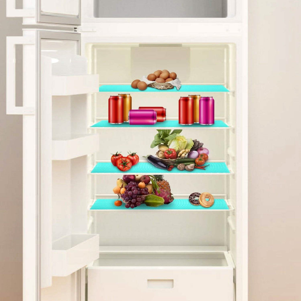 2-Pieces: Easy Clean Fridge Pads