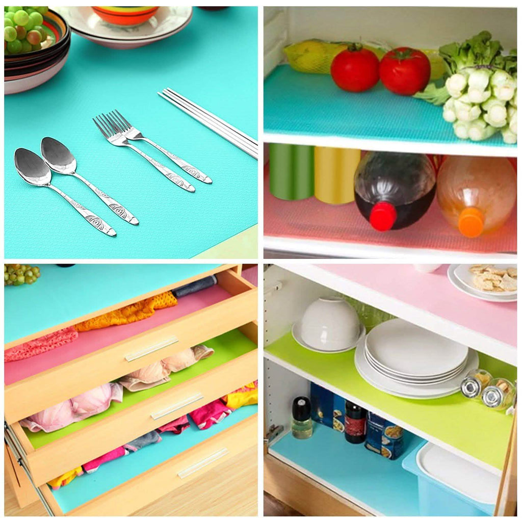 2-Pieces: Easy Clean Fridge Pads