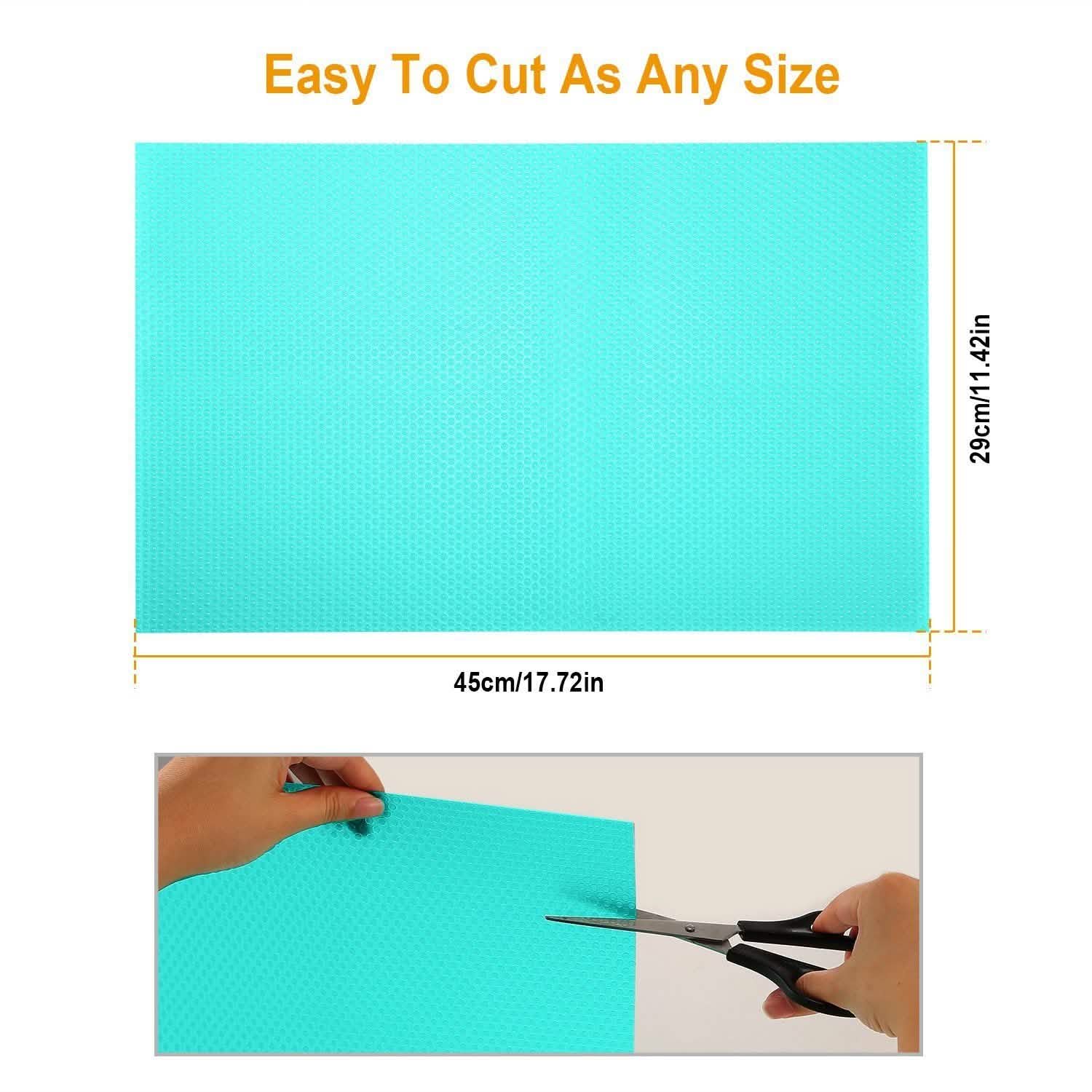 2-Pieces: Easy Clean Fridge Pads