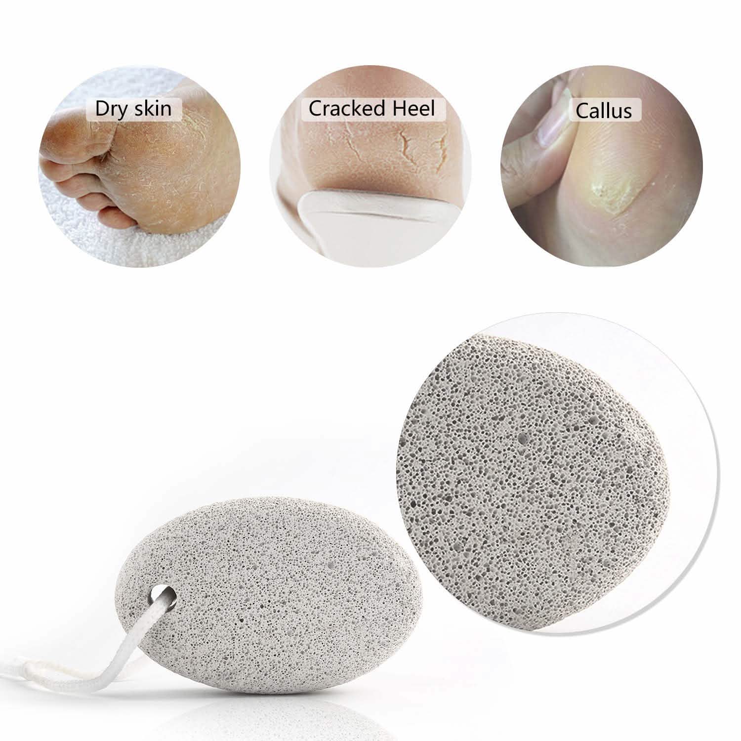 2-Pieces: Natural Pumice Stone
