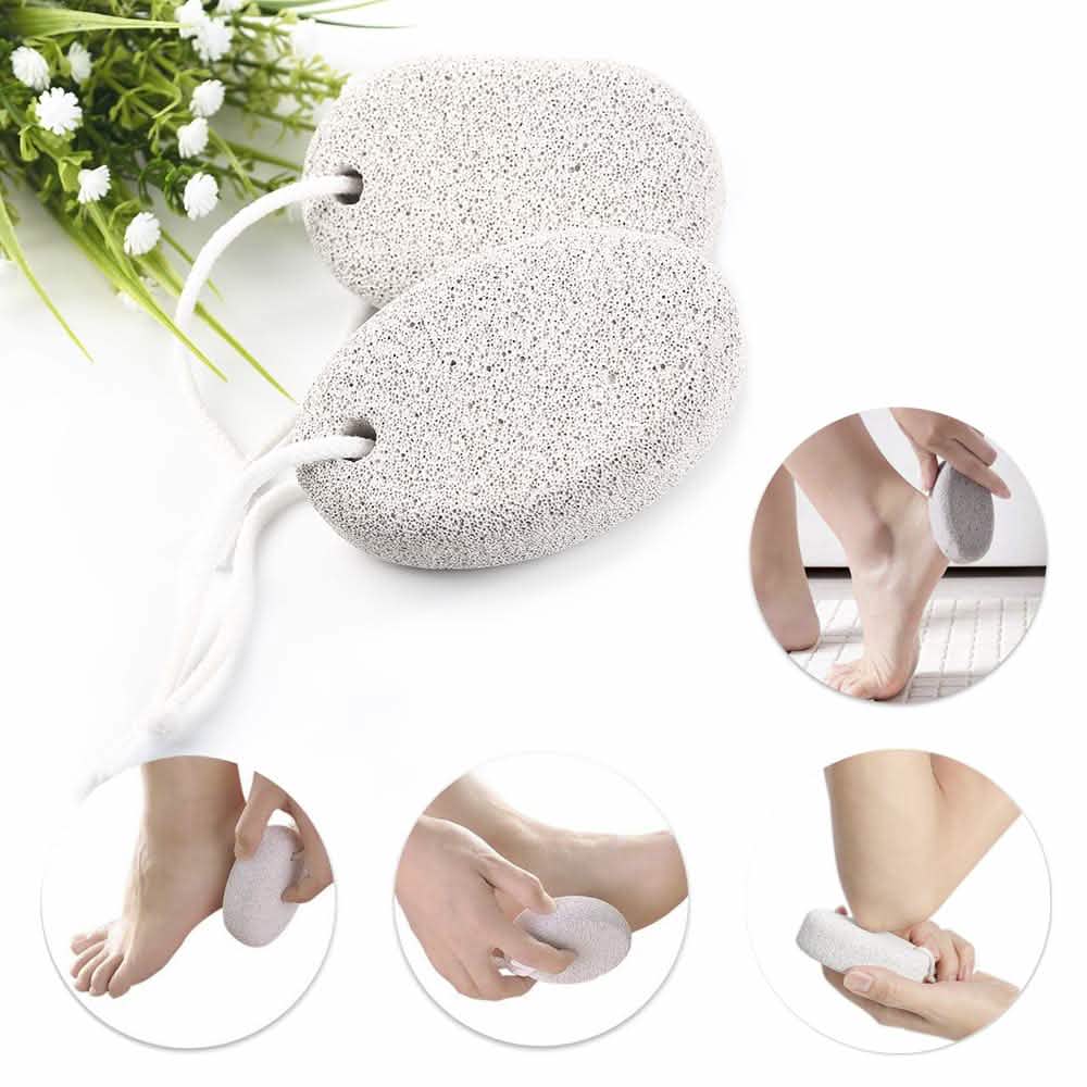 2-Pieces: Natural Pumice Stone