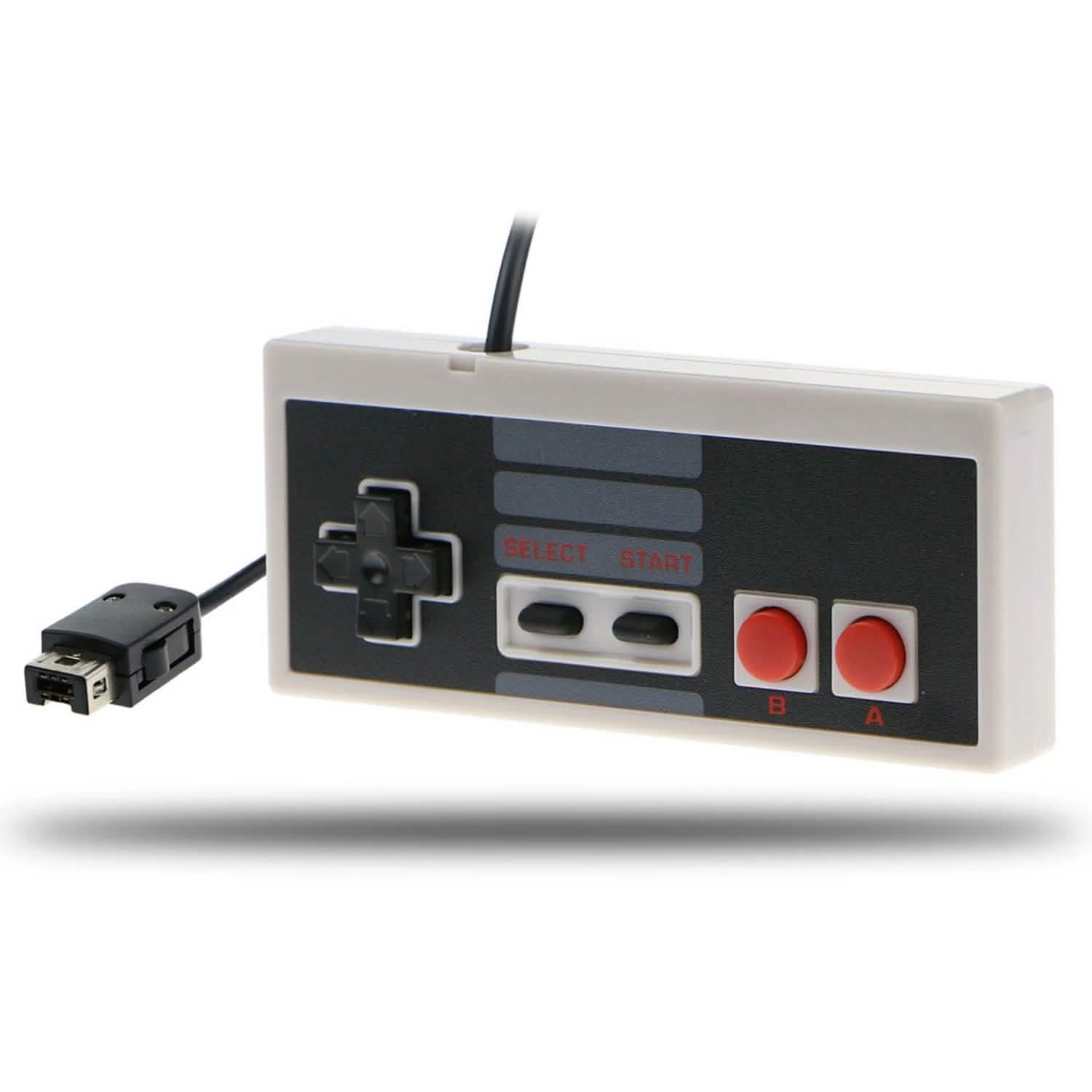 2-Pieces: NES Classic Mini Edition Controller with 6ft Extend Link Extension Cable