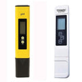 2-Pieces: PH Meter TDS EC LCD Water Purity PPM Filter Hydroponic Pool Tester Tool