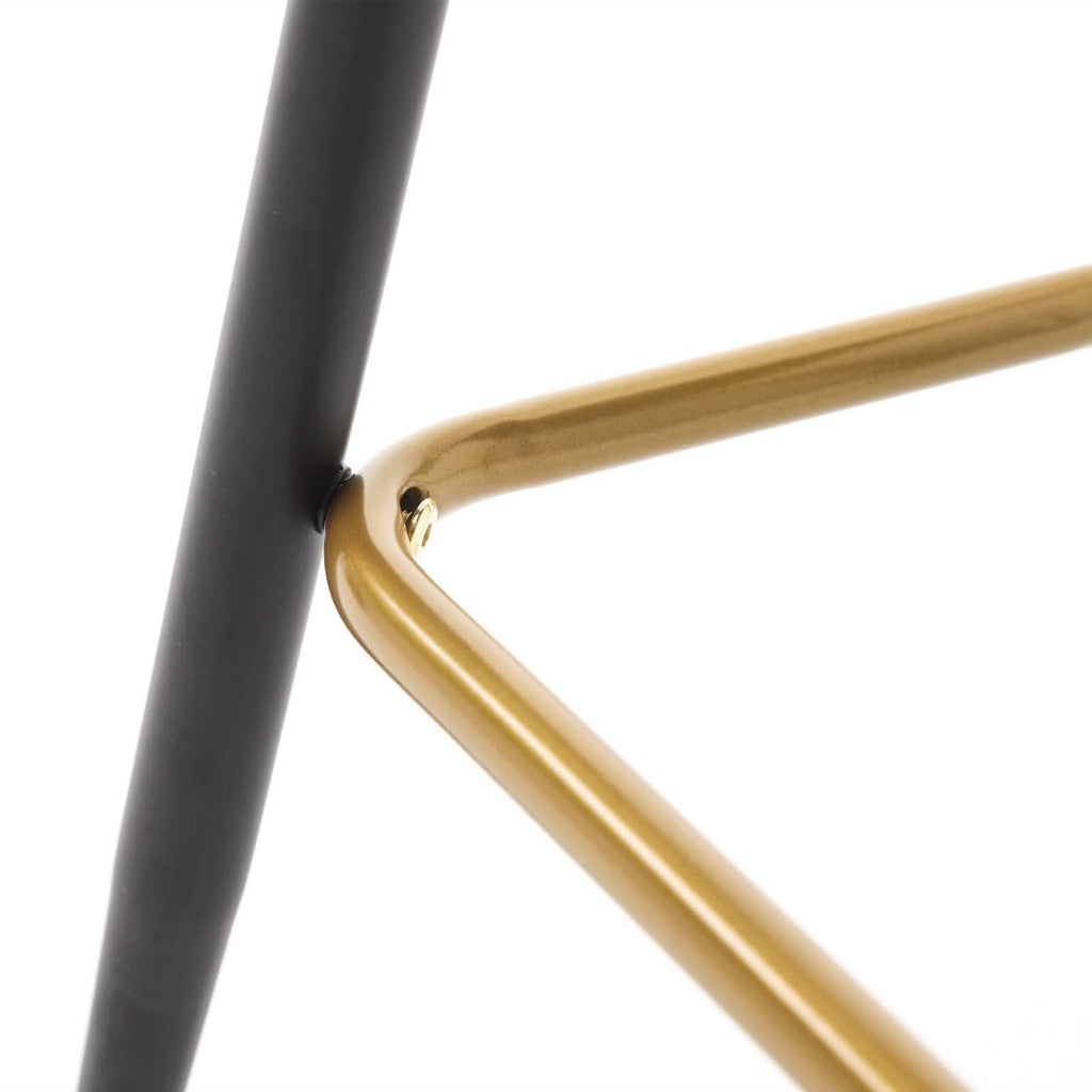 2-Pieces Set: Contemporary Upholstered Barstool