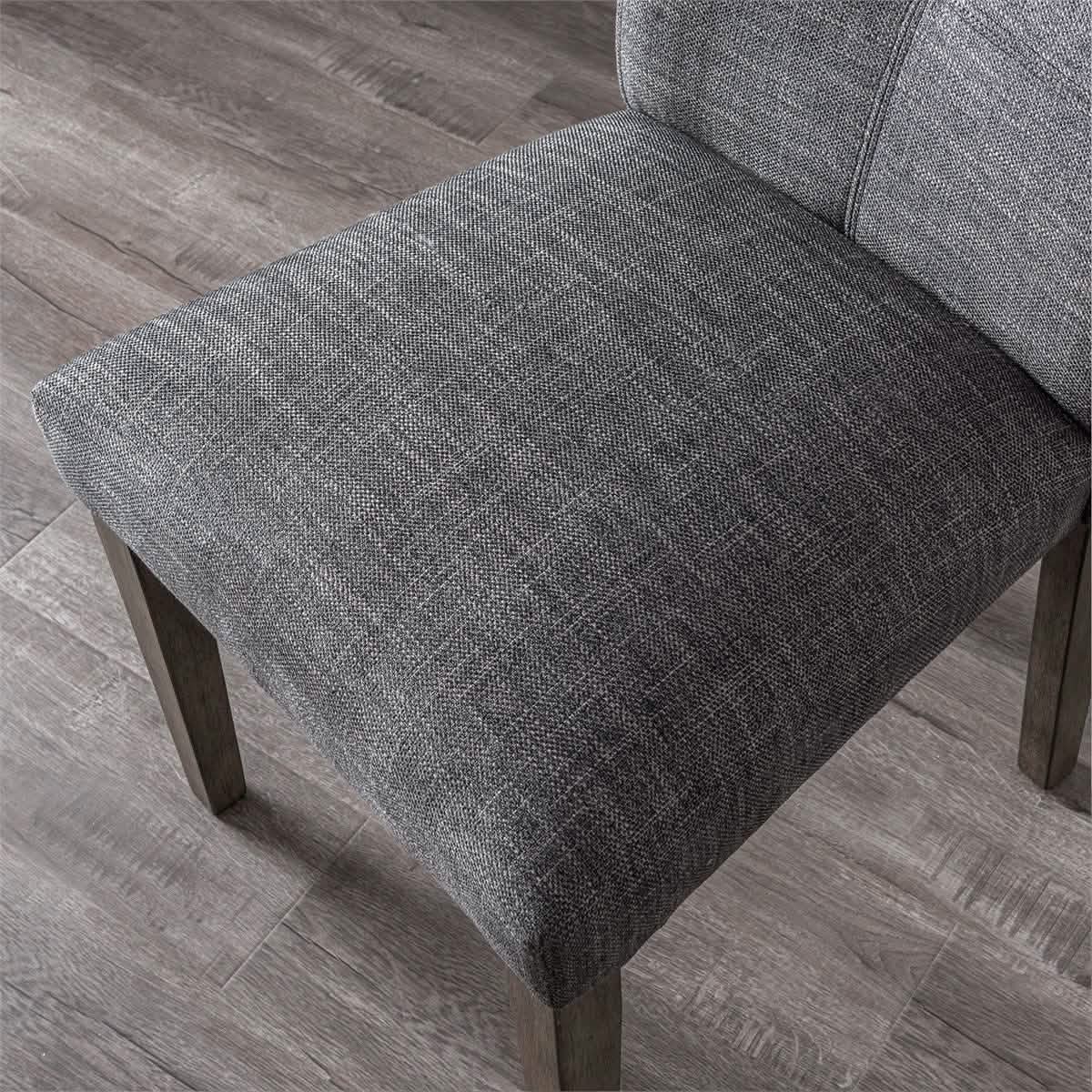 2-Pieces Set: Dining Room Chairs with Solid Wood Legs