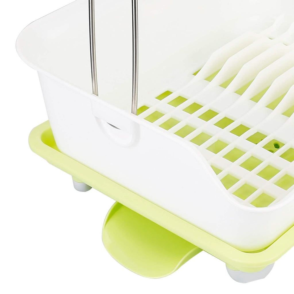 2-Tier Dish Drying Rack Cutlery Drainer