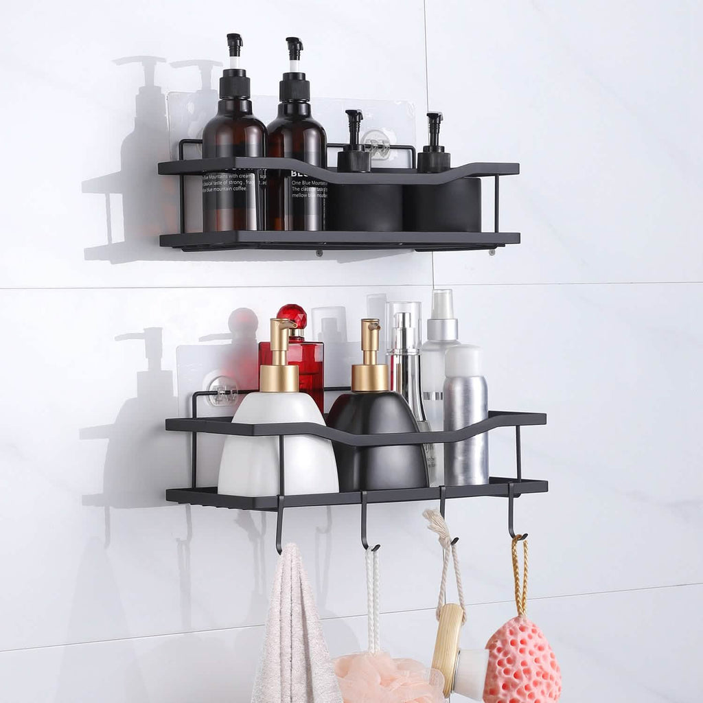 2-Tier Shower Caddy Shelf Holder