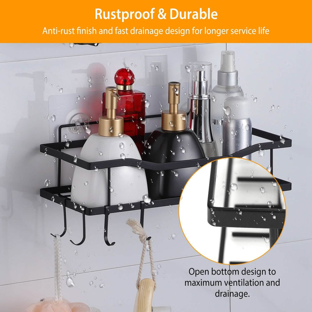 2-Tier Shower Caddy Shelf Holder