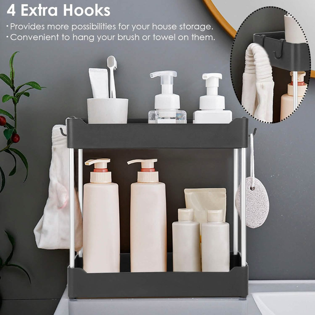 2-Tier Under Sink Shelf Organizer