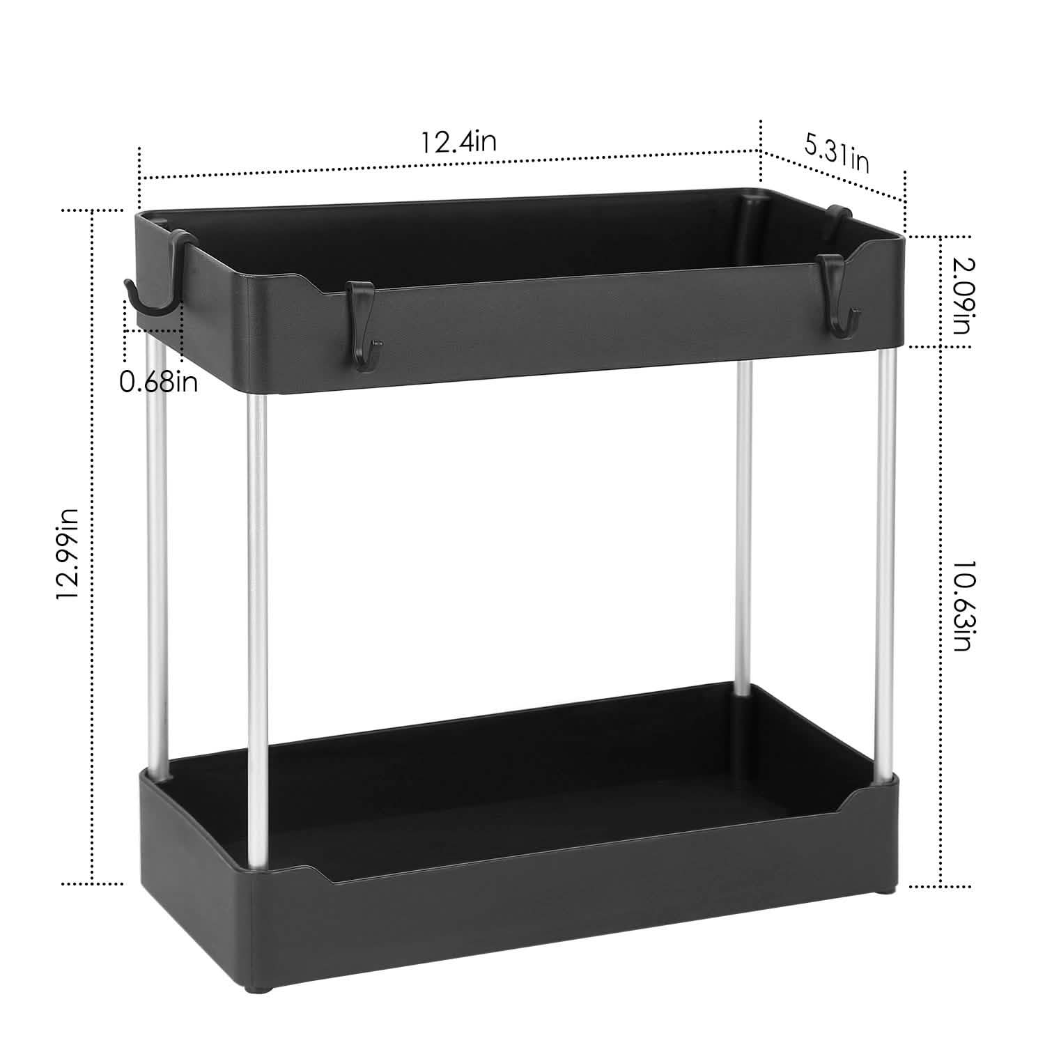 2-Tier Under Sink Shelf Organizer