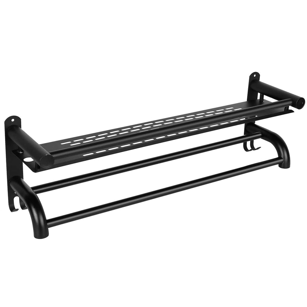 2-Tier Wall Mounted Towel Rack