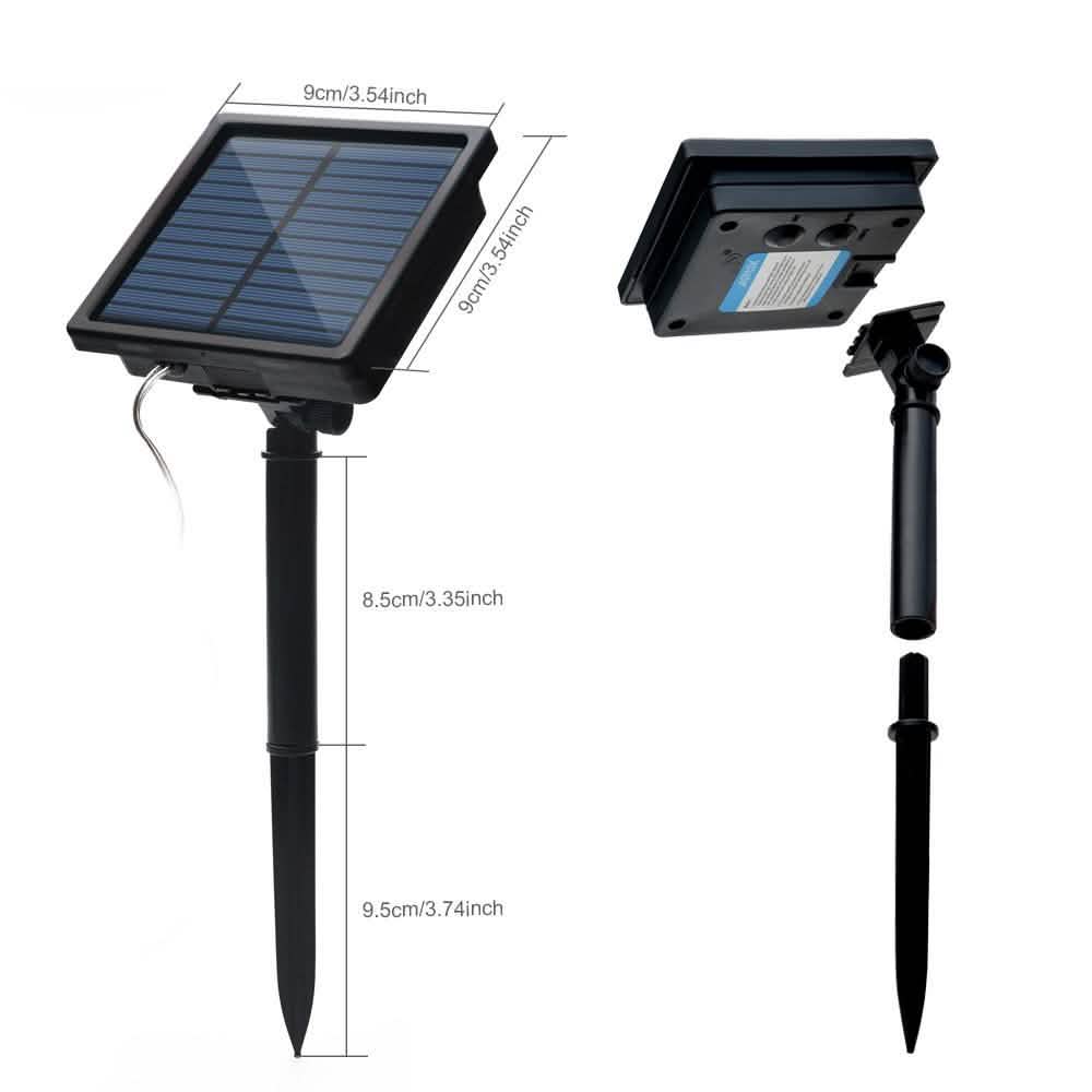 2-Way Operated Curtains Light Solar Power Controller