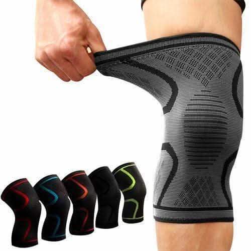 2.0 Knee Compression Extra Support Sleeve with Gel Grip - SIze: L
