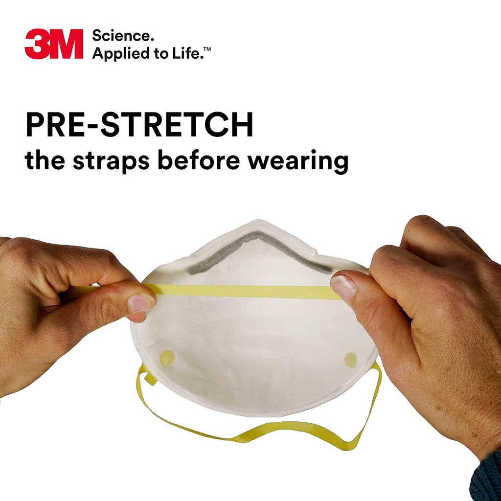 20-Pack: 3M Personal Protective Equipment 8210 Particulate Respirator