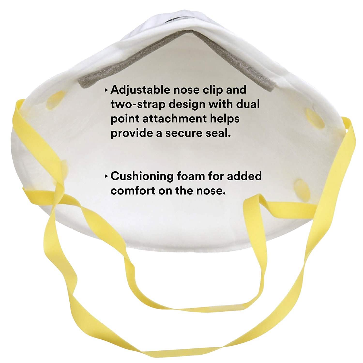 20-Pack: 3M Personal Protective Equipment 8210 Particulate Respirator