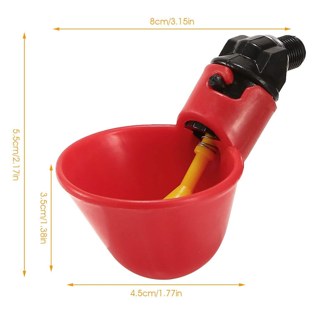 20-Pack: Chicken Waterer Automatic Drinker