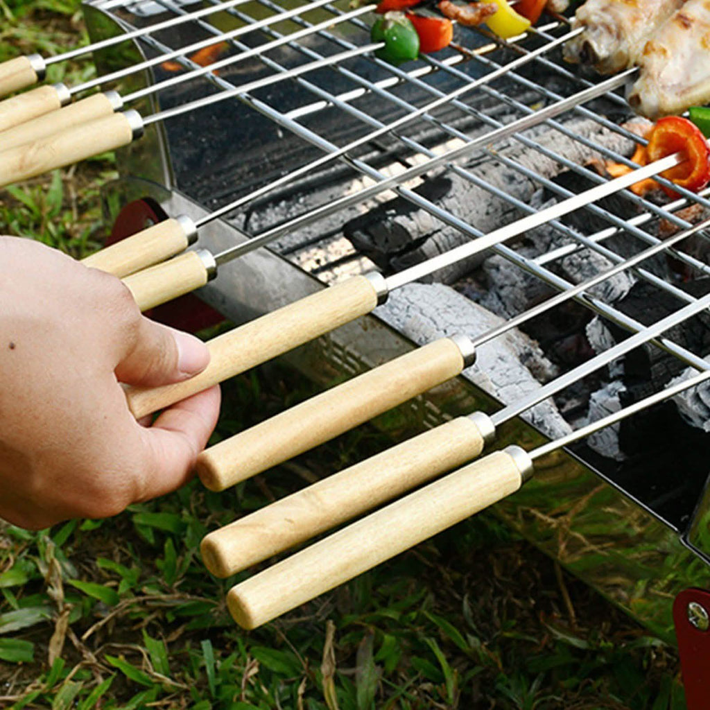 20-Piece: Barbecue Skewer Grilling Kabob