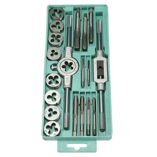 20-Piece: Metric Hand Tap and Die Set