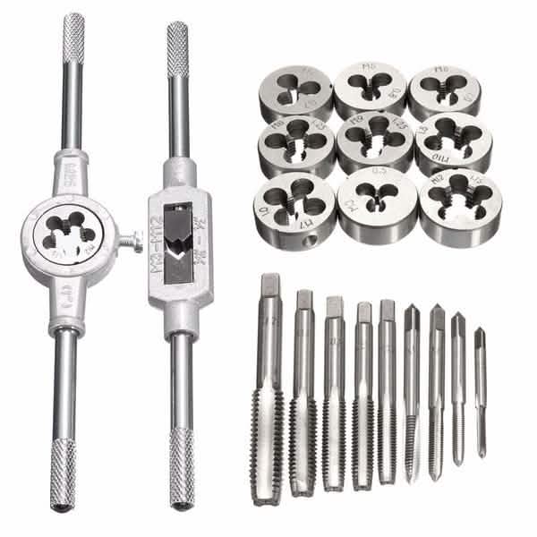 20-Piece: Metric Hand Tap and Die Set