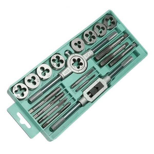 20-Piece: Metric Hand Tap and Die Set