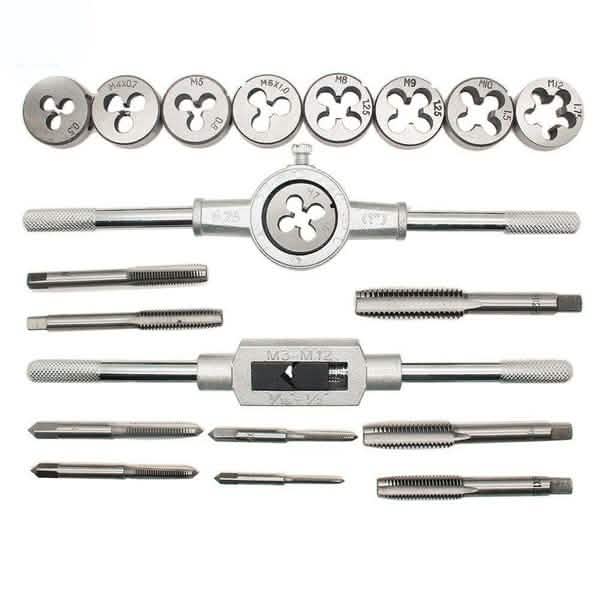 20-Piece: Metric Hand Tap and Die Set