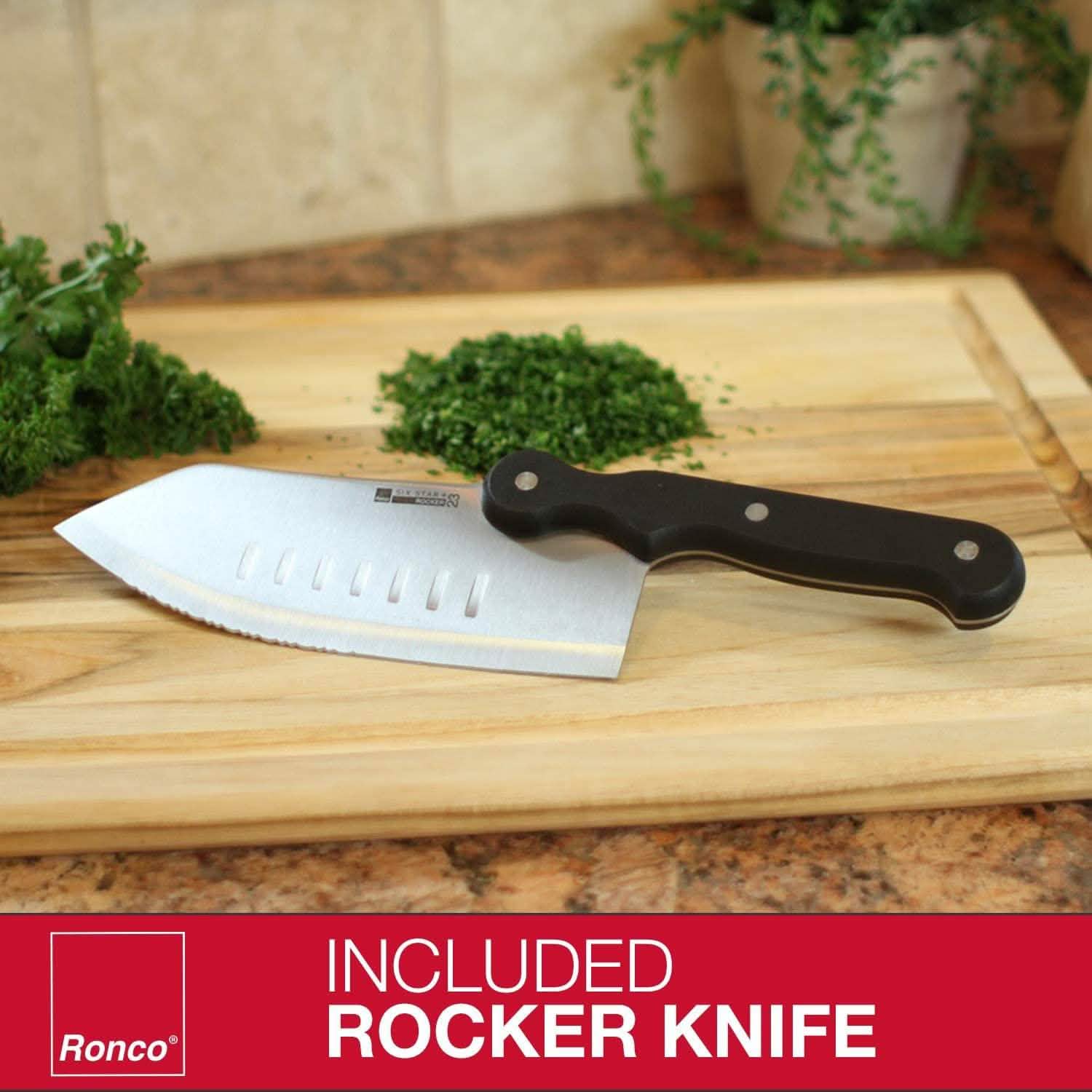 20-Piece: Professional Kitchen Knife Set with Knife Block