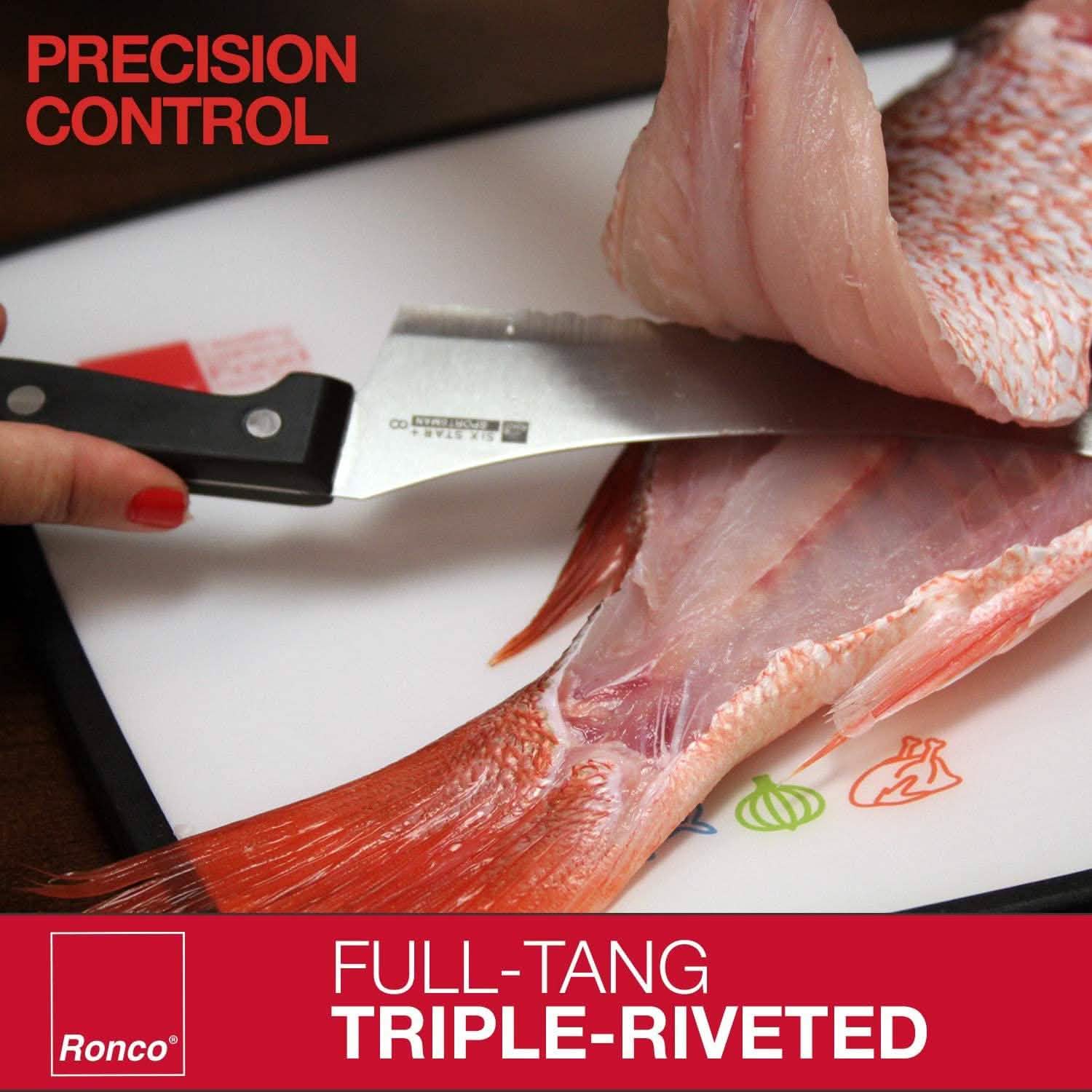 20-Piece: Professional Kitchen Knife Set with Knife Block