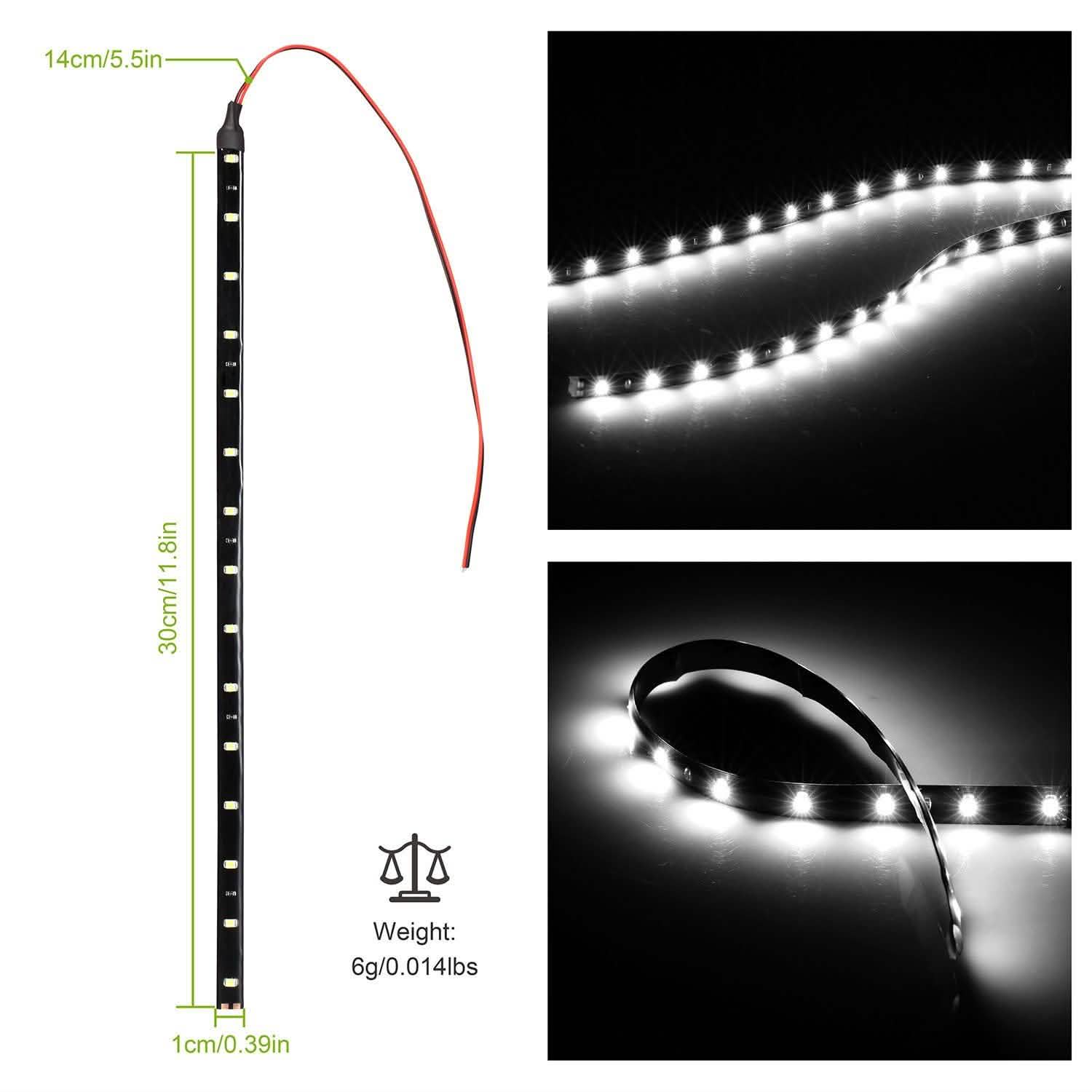 20-Pieces: 12V Auto-LED Light Strip