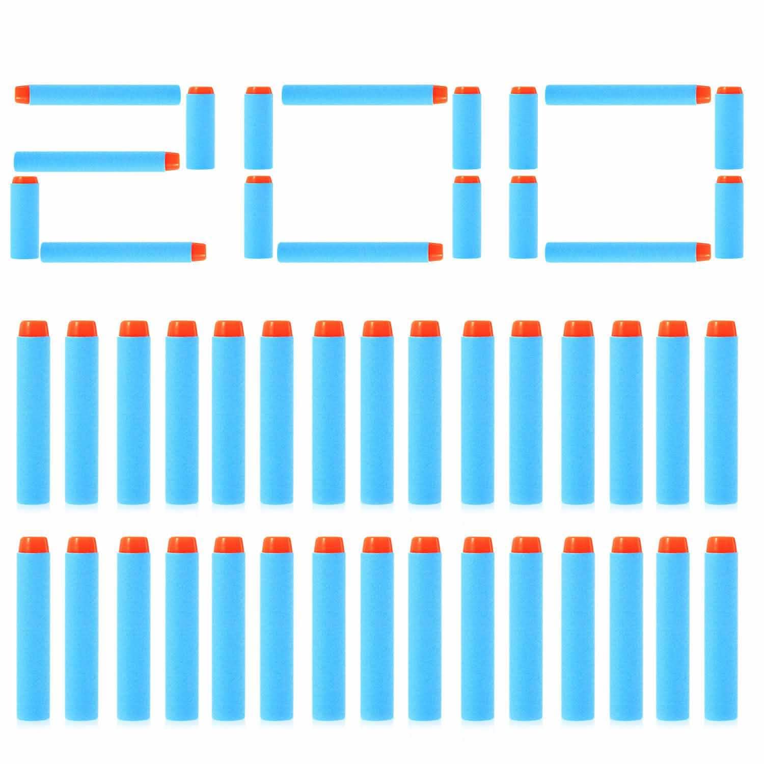 200-Pieces: Compatible Darts Refill for Nerf N-Strike Elite Series