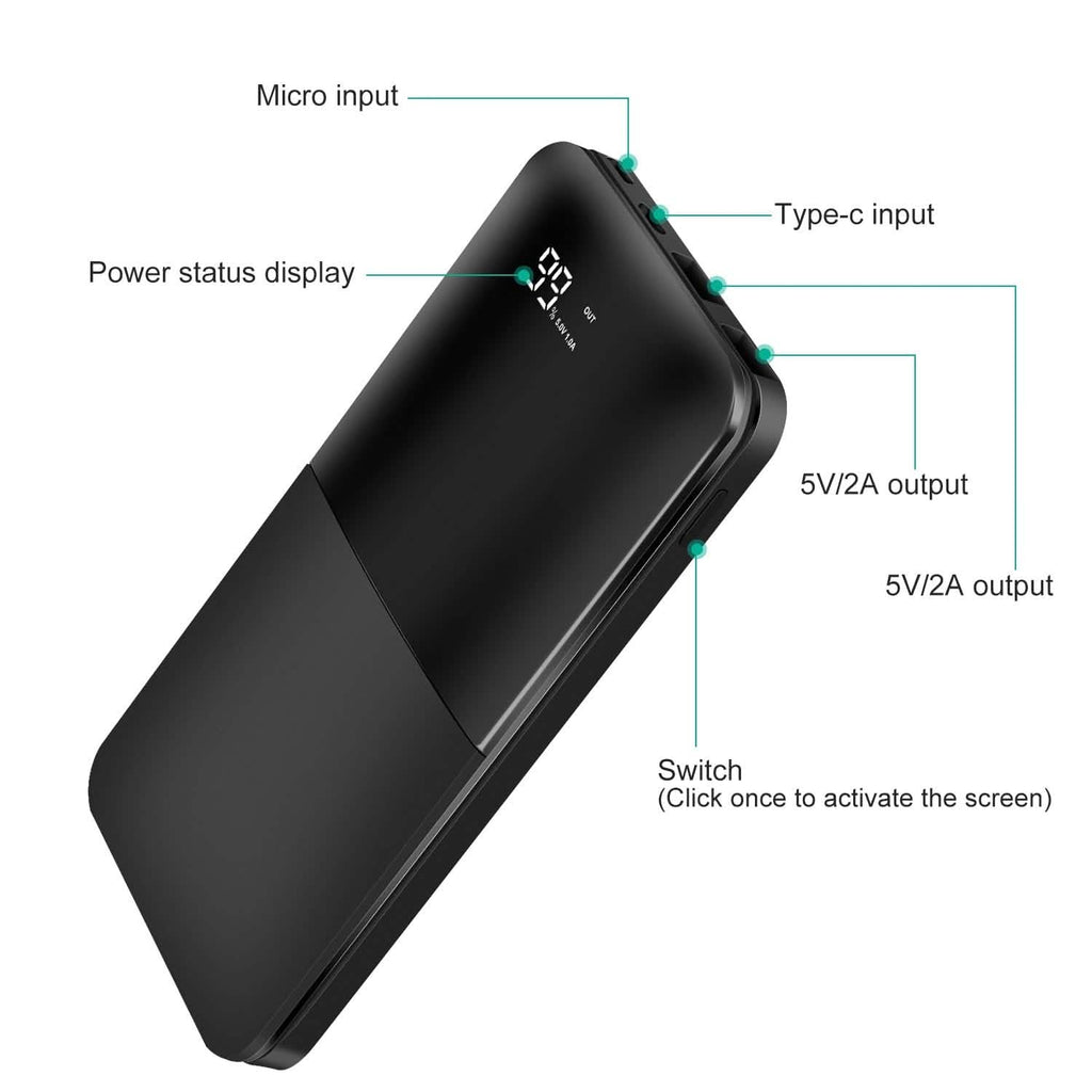 20000mAh Portable Charger Power Bank
