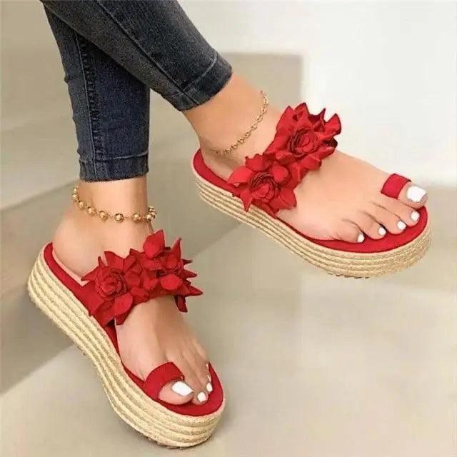 Stylish Comfortable Wedges Comfort Platform Sandals For Women - Indoor Outdoor Beach Sandals For Women