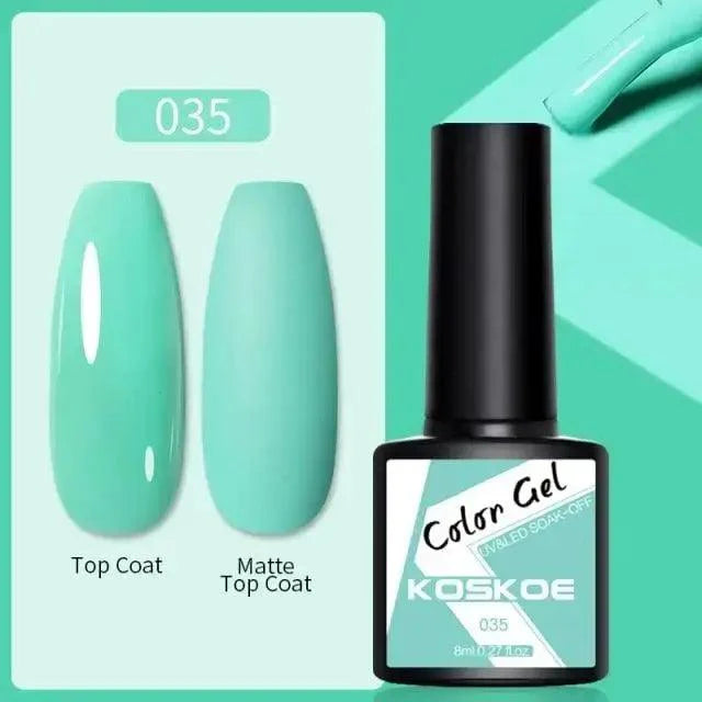 Spring Summer Nail Gel Polish Colorful UV LED Diamond Stylish Glossy and Matte Fashion Design For Womens