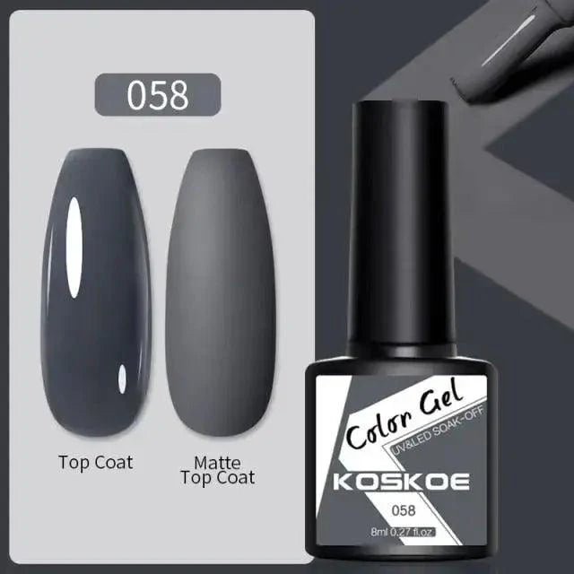 Spring Summer Nail Gel Polish Colorful UV LED Diamond Stylish Glossy and Matte Fashion Design For Womens