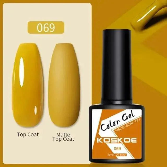 Spring Summer Nail Gel Polish Colorful UV LED Diamond Stylish Glossy and Matte Fashion Design For Womens