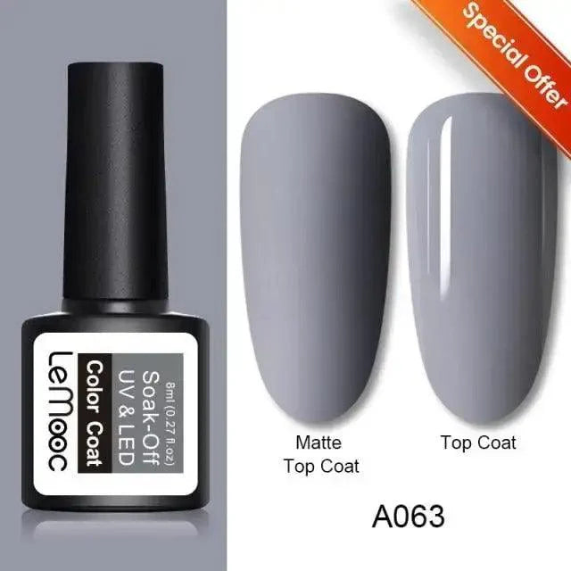 Spring Summer Nail Gel Polish Colorful UV LED Diamond Stylish Glossy and Matte Fashion Design For Womens