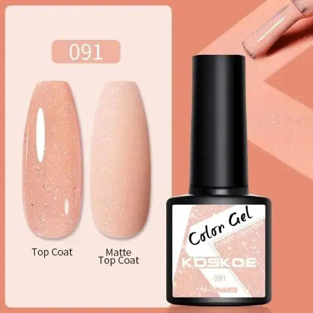 Spring Summer Nail Gel Polish Colorful UV LED Diamond Stylish Glossy and Matte Fashion Design For Womens