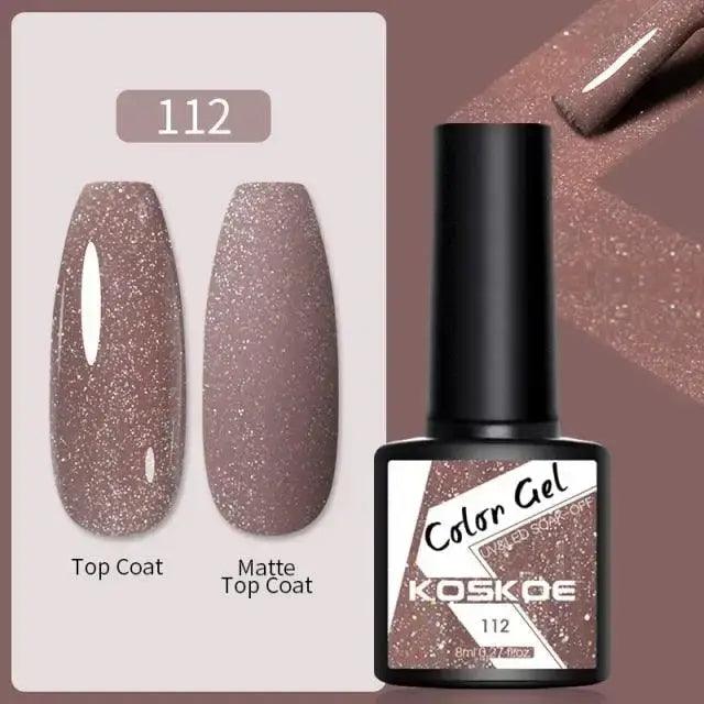 Spring Summer Nail Gel Polish Colorful UV LED Diamond Stylish Glossy and Matte Fashion Design For Womens