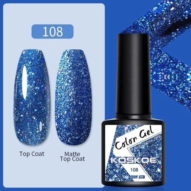 Spring Summer Nail Gel Polish Colorful UV LED Diamond Stylish Glossy and Matte Fashion Design For Womens