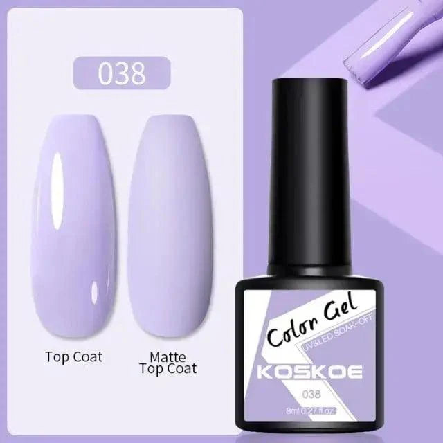 Spring Summer Nail Gel Polish Colorful UV LED Diamond Stylish Glossy and Matte Fashion Design For Womens