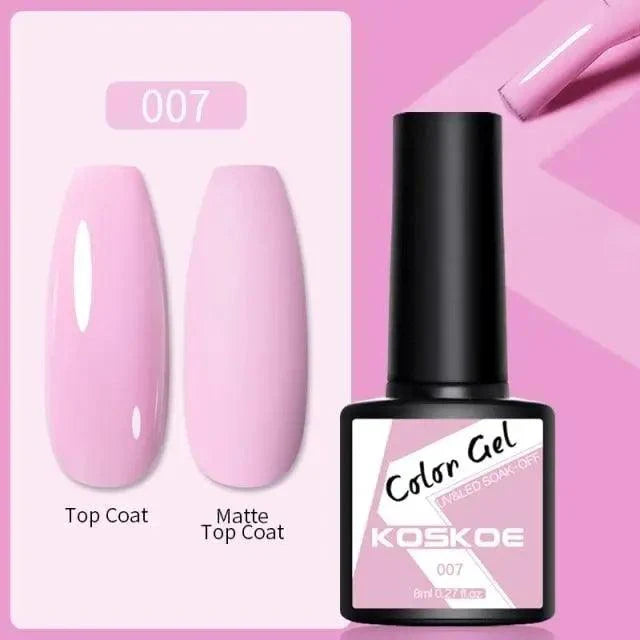 Spring Summer Nail Gel Polish Colorful UV LED Diamond Stylish Glossy and Matte Fashion Design For Womens