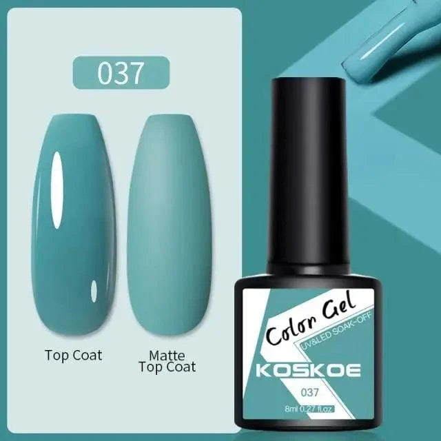 Spring Summer Nail Gel Polish Colorful UV LED Diamond Stylish Glossy and Matte Fashion Design For Womens