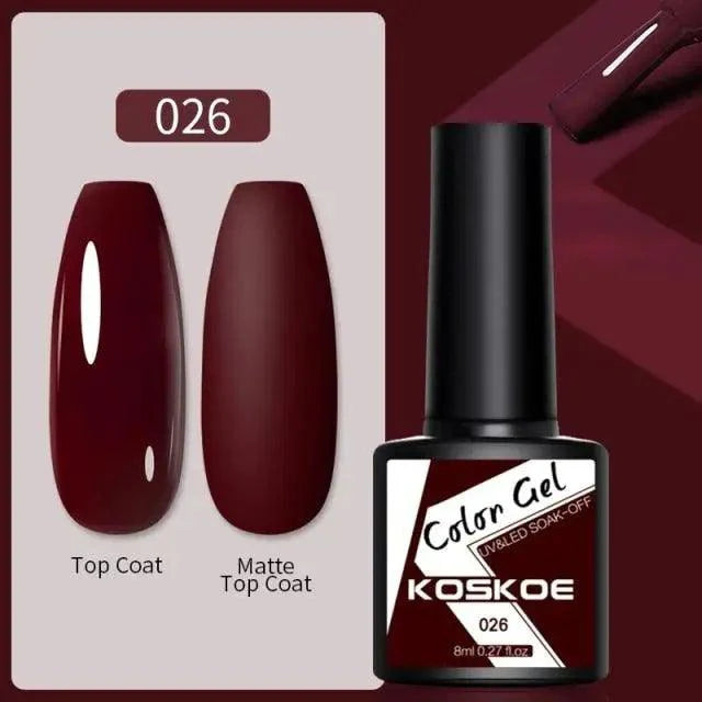 Spring Summer Nail Gel Polish Colorful UV LED Diamond Stylish Glossy and Matte Fashion Design For Womens