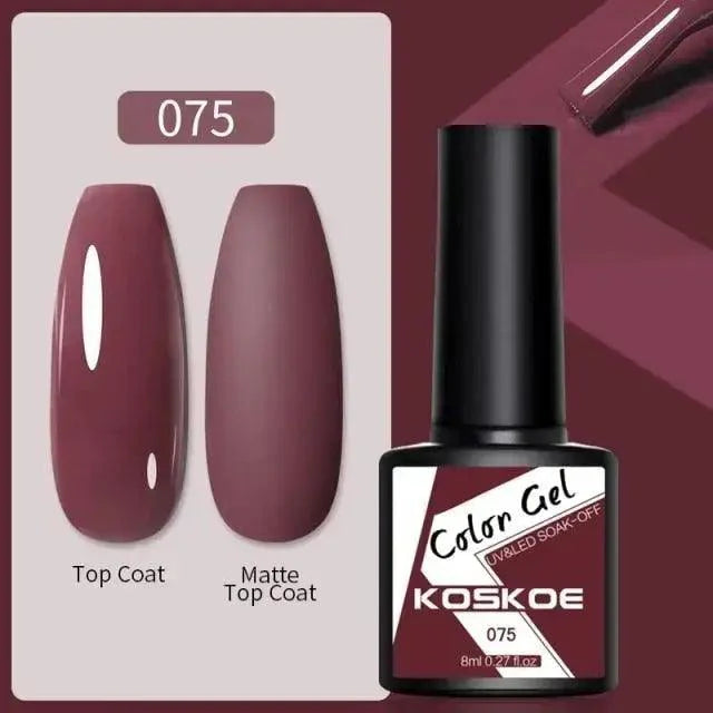 Spring Summer Nail Gel Polish Colorful UV LED Diamond Stylish Glossy and Matte Fashion Design For Womens