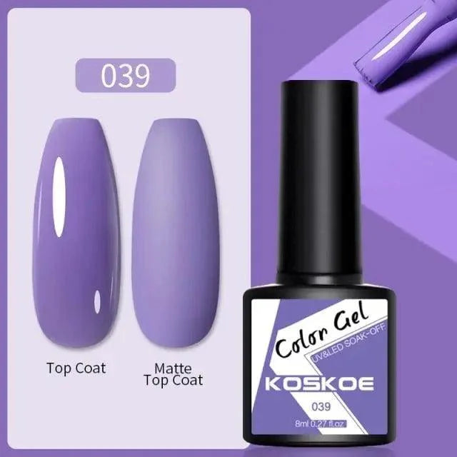 Spring Summer Nail Gel Polish Colorful UV LED Diamond Stylish Glossy and Matte Fashion Design For Womens
