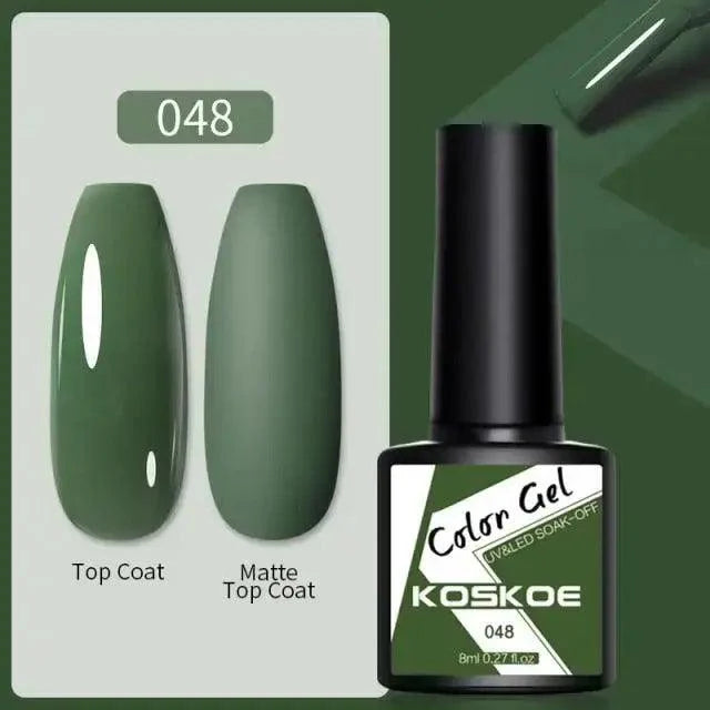 Spring Summer Nail Gel Polish Colorful UV LED Diamond Stylish Glossy and Matte Fashion Design For Womens