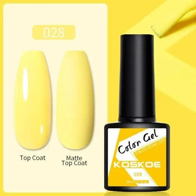 Spring Summer Nail Gel Polish Colorful UV LED Diamond Stylish Glossy and Matte Fashion Design For Womens