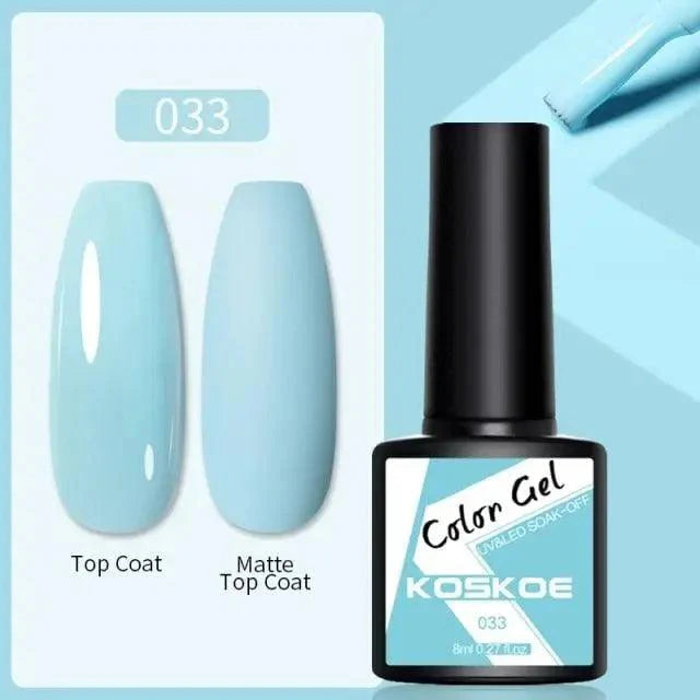 Spring Summer Nail Gel Polish Colorful UV LED Diamond Stylish Glossy and Matte Fashion Design For Womens